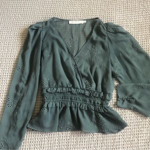 ASTR The Label — Sage Blouse